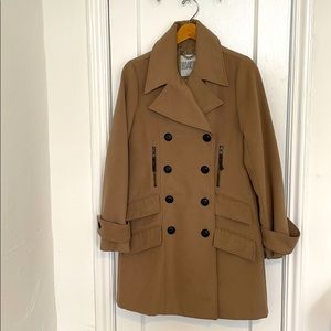 BB DAKOTA camel pea coat Size M